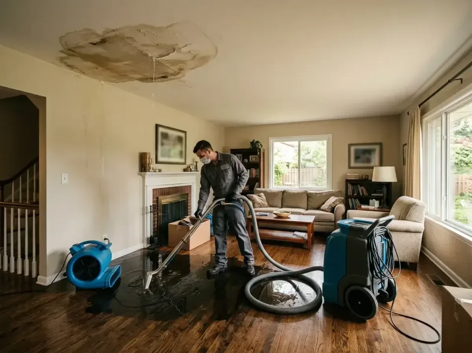 attic-pipe-burst-ceiling-drip-008 — frequently asked questions, Water Damage Restoration & Carpet Care in New Lexington, OH